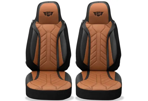 BREMER SITZBEZÜGE Autositzbezug für Adria Coral Adriatik Silver - Schwarz/Schokobraun - Hochwertige Autositzbezüge für Adria Coral Adriatik Silver, atmungsaktiv und pflegeleicht, bieten optimalen Schutz und Komfort für lange Fahrten. Einfach zu montieren mit Klettsystem!
