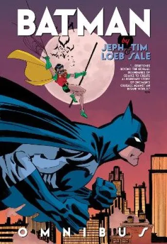 Batman by Jeph Loeb and Tim Sale Omnibus - Hardback Buch mit 1176 Seiten, umfasst die legendären Batman-Geschichten von Jeph Loeb und Tim Sale - ein Muss für Comic-Fans!