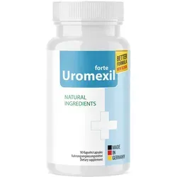 Uromexil Forte - 90 Kapseln für Männer - Uromexil Forte bietet eine ausgewogene Nährstoffkombination zur Unterstützung des männlichen Wohlbefindens. Ideal für die tägliche Anwendung, gluten- und laktosefrei, für mehr Vitalität im Alltag.