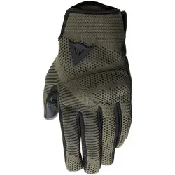 Dainese Aragon Knit Motorradhandschuhe, grün, Größe M für Männer - Motorradhandschuhe mit Dainese Smart Touch für präzise Bedienung, gestrickter Rückenkonstruktion und reflektierenden Einsätzen für erhöhte Sichtbarkeit.