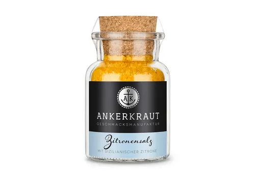 Ankerkraut Gewürz Zitronensalz, Ankerkraut Zitronensalz - Gewürzmischung Salz