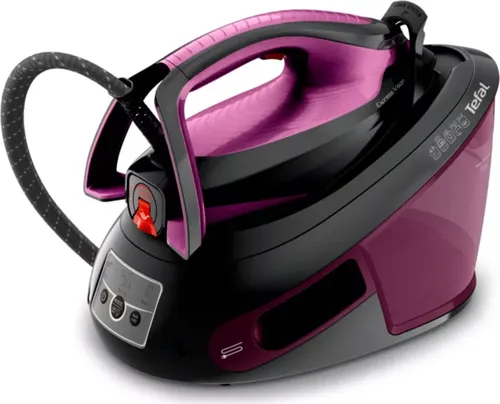 Tefal SV8152 EXPRESS VISION - Leistungsstarke Dampfbügelstation mit 6,9 bar Druck, LED Beleuchtung und abnehmbaren Kalk-Kollektor für perfekte Bügelergebnisse