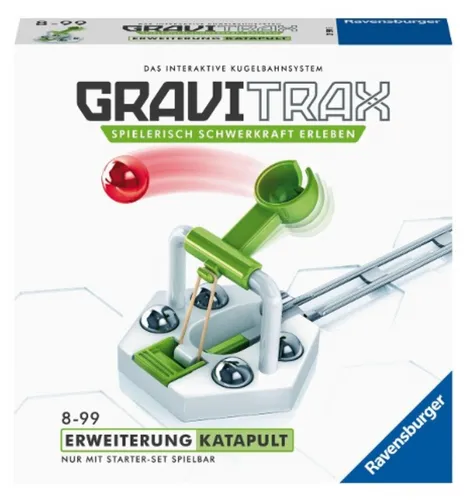 Ravensburger GraviTrax Erweiterungen -Gauss Kanone ,TRAX,Katapult, Looping,Bauen