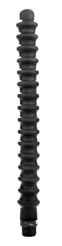 BelgoPrism Analdusche aus Silikon - schwarz - 28,5 cm - Durchmesser: 2,0-3,0 cm, 171 g