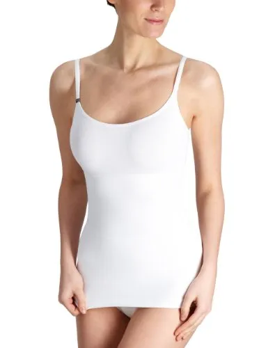 Triumph Damen Trendy Sensation Shirt01 Vest, Weiß, XL EU - Unterhemden & BH-Hemden für Damen, stylisches einfarbiges Design für einen trendigen Look im Frühjahr-Sommer
