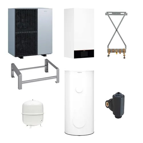 Viessmann Vitocal 150-A Luft/Wasser-Wärmepumpe 11,1 kW - Effiziente Heizlösung mit 11,1 kW Leistung, ideal für umweltfreundliches Heizen in Wohngebäuden.