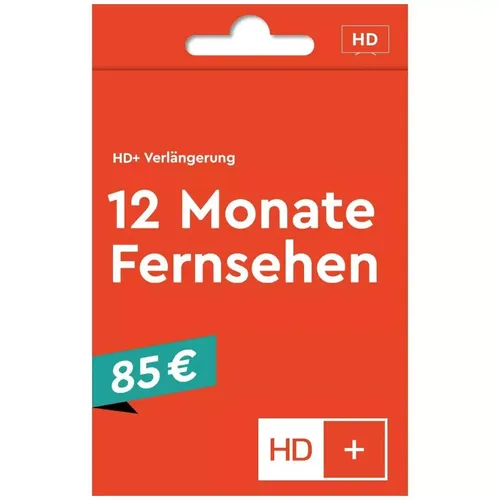 HD+ Verlängerung 12 Monate per Mail für HD Plus Karten - CI-Module: Verlängern Sie Ihre HD+ Karte bequem per E-Mail mit einem 16-stelligen Verlängerungscode, ganz ohne Karte!