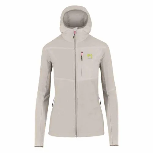 Karpos Damen Torre Jacke – Leichte Isojacke in Beige (Größe M) - Funktionsjacken mit Primaloft Gold Active-Füllung für optimale Wärme und Atmungsaktivität, ideal für Outdoor-Aktivitäten.