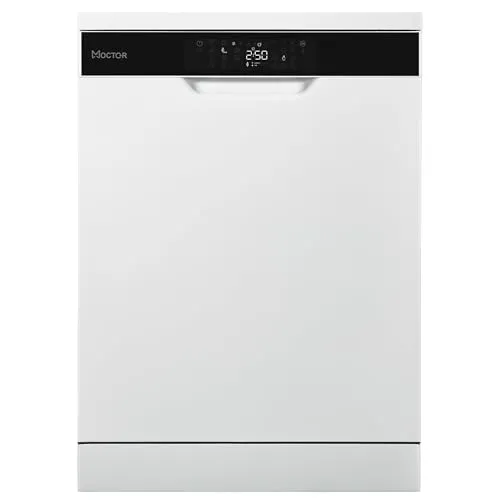 MOCTOR Standgeschirrspüler Serie 9 DW70014AW - Freistehender Geschirrspüler für 14 Maßgedecke, mit innovativer Auto Door-Funktion und WiFi-Steuerung über die VeeZy App für maximalen Komfort.