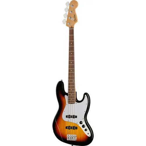 Fender Standard J-Bass LRL WPG 3TS - J-Style E-Bass mit Pappel-Korpus und Ahorn-Hals, ideal für vielseitigen Sound und komfortables Spielgefühl. Perfekt für Einsteiger und Profis!