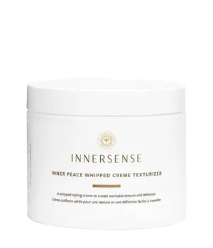 Innersense Organic Beauty Inner Peace Whipped Cream Texturizer 96 g - Haarstyling-Produkte, leichte Stylingcreme mit Sheabutter und Honig für flexiblen Halt, schützt vor Feuchtigkeit und Frizz, ideal für alle Haartypen.
