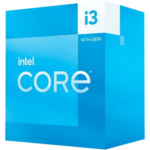 Intel Core i3 i3-14100 - 3.5 GHz Quad-Core - Leistungsstarker Quad-Core Prozessor mit 3.5 GHz Taktfrequenz und 8 Threads. Ideal für Multitasking und Gaming, unterstützt moderne Speichertechnologien.