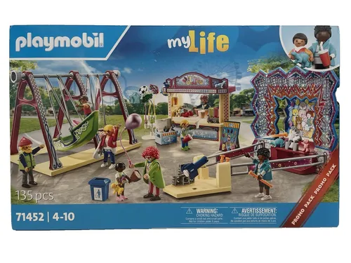 PLAYMOBIL MyLife 71452 Freizeitpark - Hochwertiges Spielfiguren-Set für Kinder ab 4 Jahren, robust und leicht zu reinigen!