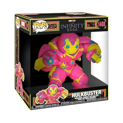 Iron Man Super Sized Jumbo POP! Vinyl Figur Hulkbuster 25 cm - Aufstellfigur & Statue, beeindruckende 25 cm große Hulkbuster Figur, perfekt für Sammler und Marvel-Fans.