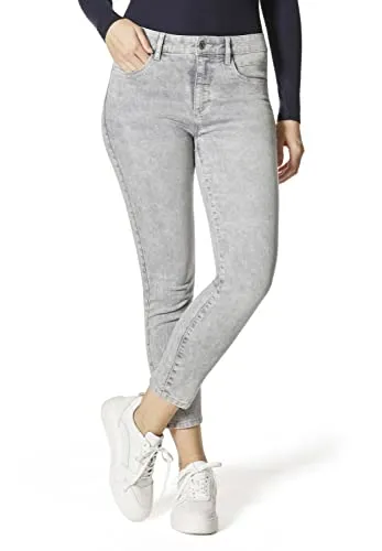 Stooker Women FLORENZ ACID WASH Damen 5-Pocket-Jeans - Moderne Slim Fit Jeans in Acid Wash, perfekt für trendbewusste Looks und vielseitig kombinierbar. Ideal für jeden Anlass!