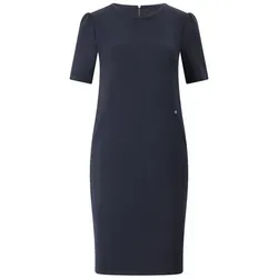 Marc Cain Sommerkleid Blau L (40) – Elegantes Midi-Kleid - Elegantes Sommerkleid in Midnight Blue, ideal für Business-Anlässe. Aus hochwertiger Polyester-Mischung gefertigt, sorgt es für angenehmen Tragekomfort und eine perfekte Passform.