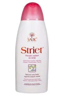 Original Saljic Creme (Striet - Natursalbe gegen Dehnungsstreifen, Vorbeugung und Schutz vor Dehnungsstreifen während der Schwangerschaft – 200 ml)