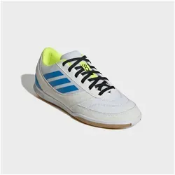 Adidas Top Sala Competition II Kinder - Beige Hallenfußballschuh - Hallenfußballschuh für Kinder, entwickelt für Komfort und Grip. Robuste Materialien und atmungsaktive Einsätze sorgen für Flexibilität und Strapazierfähigkeit beim Spiel.