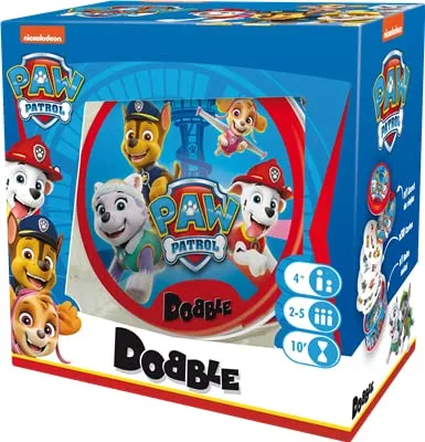 Asmodee Dobble Paw Patrol – Kartenspiel für 2 bis 5 Spieler, ab 4 Jahren