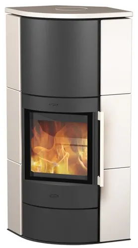 Fireplace Kaminofen Adelaide Keramik, schwarz, 8 kW - Kaminöfen - Eleganter Kaminofen mit 8 kW Leistung, ideal für wohlige Wärme und gemütliche Abende in Ihrem Zuhause.