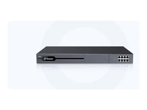 Yeastar P-Series P560 - IP-PBX für Rackmontage - Zubehör für VoIP Telefone, bietet 8 FXO- und 8 FXS-Ports für flexible Telefonie-Lösungen in Unternehmen.