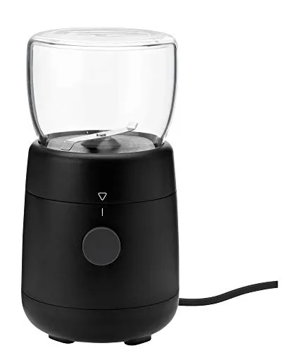 RIG-TIG Kaffeemühle FOODIE - Elektrische Gewürzmühle für aromatischen Kaffee - Kaffeemühlen - Frisch gemahlene Bohnen für besten Kaffeegenuss. Diese kompakte Mühle mahlt auch Gewürze und Nüsse mühelos und punktet mit elegantem Design.