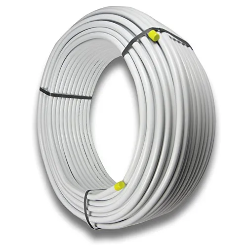 Pipetec 50m Alu-Verbundrohr 26x3 – DVGW-zertifiziert für Heizung und Trinkwasser - Hochwertiges Metallverbundrohr für Sanitär- und Heizungsinstallationen, made in Germany! Ideal für Fußbodenheizung, max. Betriebsdruck 10bar bei 95°C.