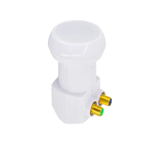 PremiumX Twin LNB PXV-T SAT Empfangskopf 0,1 dB für 2 Teilnehmer HDTV FULLHD 4K