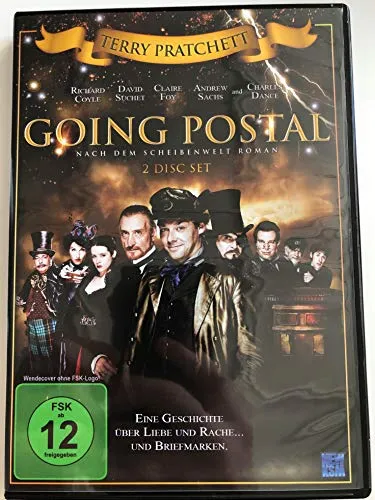 Terry Pratchett's Going Postal (2 Disc Set) - DVD Neu - DVD-Set von Jon Jones mit dem fantastischen Abenteuer von Terry Pratchett, ideal für Fans von Humor und Fantasy.