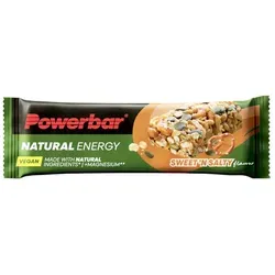 PowerBar Natural Energy Cereal Sweet'n Salty - Energieriegel 40 g - Energieriegel mit süß-salzigem Geschmack und natürlichen Zutaten, perfekt für unterwegs und beim Sport.