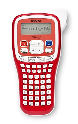 Brother PTH100R P-Touch Beschriftungsgerät - Drucker mit unabhängigen Funktionstasten für schnelle und einfache Beschriftungen, ideal für Zuhause und Büro.