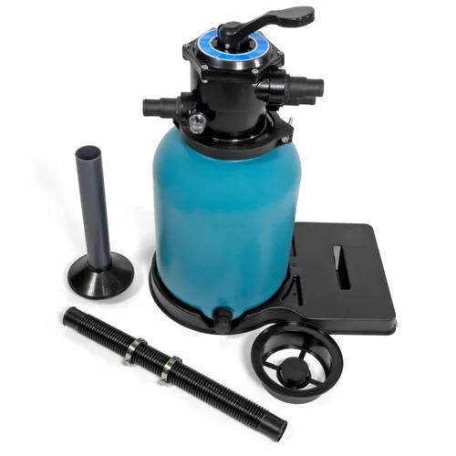 Sandfilter Ø 300 mm mit top mount Ventil - Schwimmbeckenfilter, effiziente Wasserreinigung für Pools ohne Filterpumpe, ideal für klare und saubere Schwimmbäder.