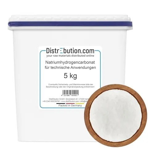 Natron für technische Anwendungen 5kg Pulver Natriumhydrogencarbonat/Natriumbicarbonat