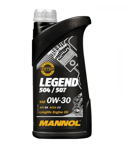 Liter MANNOL Legend 504 00 / 507 00 Motoröl 0W30 C2 C3 VW Longlife BMW LL-04 1