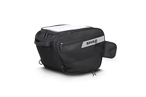 SHAD X0SC25 SC25 Motorradtasche, Schwarz - Weiche Motorradtasche aus hochwertigem Material, ideal für sicheres und stilvolles Reisen auf dem Motorrad.