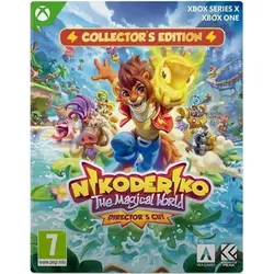 Nikoderiko The Magical World - Director's Cut (Collector's Edition) für Xbox One - Platformer-Spiel mit zauberhaften Welten, Couch-Koop und neuem Inhalt. Begleite Niko und Luna auf ihrem Abenteuer gegen Grimbald und entdecke einzigartige Level!