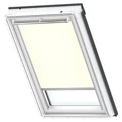 VELUX Sichtschutzrollo Uni Beige 1086, MK10, GGU, Solar - Elegantes Sichtschutzrollo von VELUX in Beige, ideal für Privatsphäre und Tageslichteinlass. Einfache Montage und individuelle Einstellungsmöglichkeiten sorgen für maximalen Komfort in jedem Wohnraum.