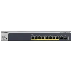 NETGEAR MS510TXPP - 10-Port 10Gb Multi-Gigabit PoE Switch, 180W Power-over-Ethernet und flexible Montageoptionen für ruhige Arbeitsumgebungen