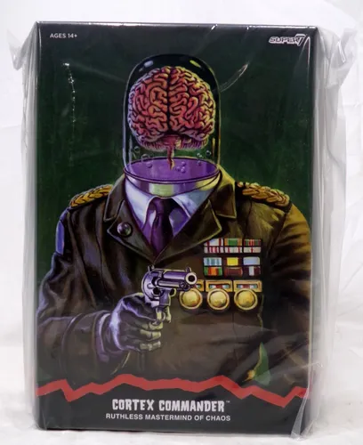 Super 7 The Worst Ultimates Cortex Commander Mastermind Of Chaos 7 " Figur Neu