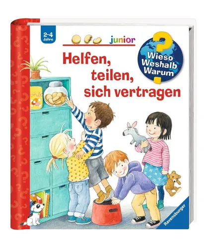 Ravensburger Kinderbuch Wieso Weshalb Warum? Junior Helfen teilen sich vertragen