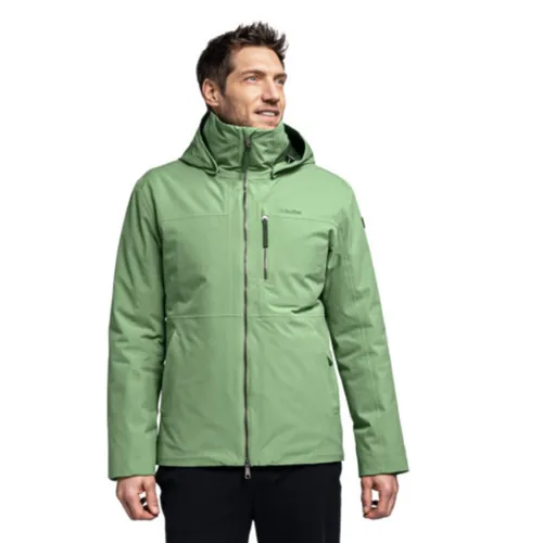 Schöffel Krakau 3in1 Winterjacke für Herren – Wasser- und winddicht, Größe 56 - Ideal für den Großstadt-Alltag: Die Schöffel 3in1 Winterjacke bietet optimalen Wetterschutz und Atmungsaktivität. Perfekt für wechselnde Bedingungen und vielseitig tragbar.