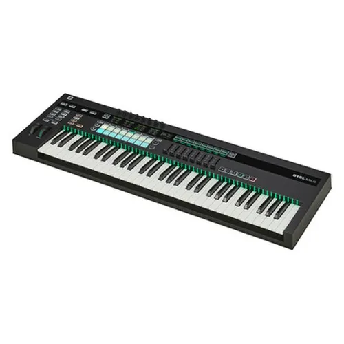 Novation 61SL MKIII B-Stock - B-Stock Audio-Controller mit 61 anschlagdynamischen Tasten und integriertem 8-Spur Sequenzer; perfekte Integration in Ableton Live und kompatibel zu allen DAWs für kreative Musikproduktion.