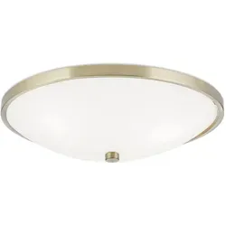 Deckenleuchte Aida in Bronze – Stilvolle Innenbeleuchtung - Die elegante Deckenleuchte Aida in Bronze überzeugt mit einem modernen Design und ist ideal für Ihr Wohnzimmer. Sie bietet eine E27-Fassung für individuelle Lichtgestaltung und sorgt mit ihrem metallischen und gläsernen Materialmix für eine ansprechende Atmosphäre.