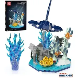 Mould King Manta Ray Korallenriff 10173