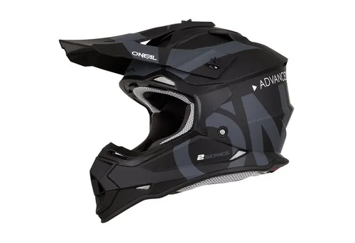 O'NEAL MX Enduro Helm 2SRS Helmet Slick - Crosshelm mit robuster ABS-Schale, optimaler Belüftung und komfortablem Innenfutter. Ideal für Sicherheit und Kühlung beim Motocross.
