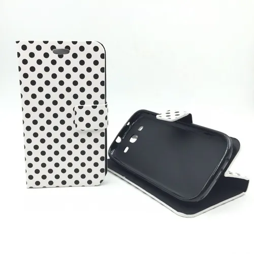 Schutzcase Punkte Handytasche Hülle Tasche für Handy Samsung Galaxy S3 Neo i9301