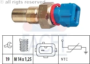Facet Sensor, Öltemperatur Made in Italy - OE Equivalent 7.3113