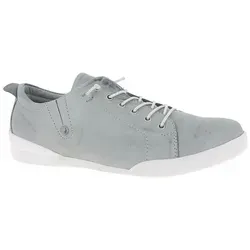 Andrea Conti Halbschuhe Leder - Hellgrau - Größe 42 - Elegante Halbschuhe von Andrea Conti aus atmungsaktivem Leder, ideal für den Alltag. Die elastische Schnürung ermöglicht einfaches Anziehen und bietet optimalen Tragekomfort dank des weich gepolsterten Wechselfußbetts.