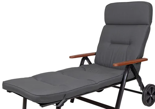 Kettler Polen KETTtex 2328 Auflage Rollliege Alicante - Liegenauflage für Rollliegen, extrabreit und wasserabweisend, ideal für entspannte Stunden im Garten oder auf der Terrasse.