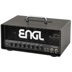 Engl Ironball E606 E-Gitarrenverstärker - Der Engl Ironball E606 ist ein vielseitiges Röhren-Gitarrentopteil mit 20 Watt Leistung, ideal für verschiedene Musikstile. Er bietet eine 3-Band Klangregelung und Gain Boost für individuelle Soundanpassungen.